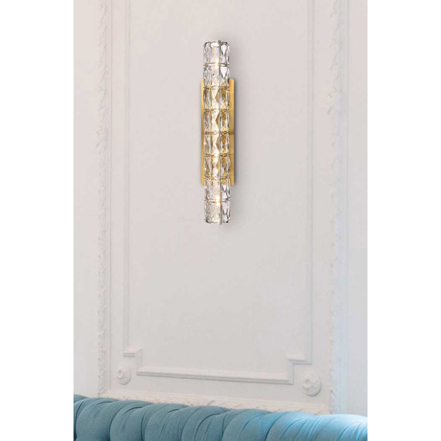 Elegant Valetta Led Wall Sconce - Gold, L 24" (3501W24G)