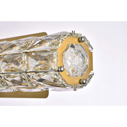 Elegant Valetta Led Wall Sconce - Gold, L 24" (3501W24G)