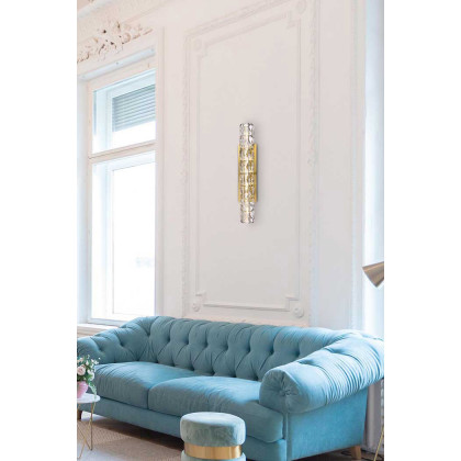 Elegant Valetta Led Wall Sconce - Gold, L 24" (3501W24G)