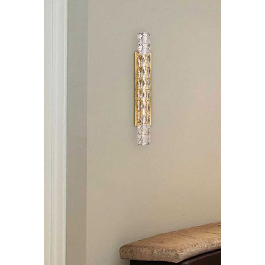 Elegant Valetta Led Wall Sconce - Gold, L 30" (3501W30G)