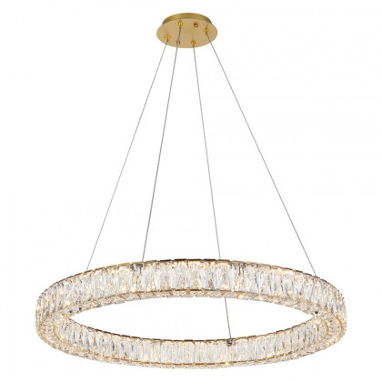 Elegant Monroe Led Chandelier - Gold, L 31" (3503D31G)