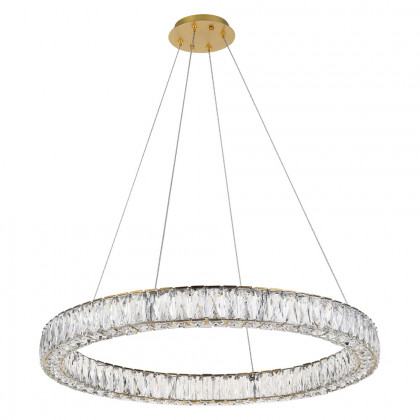 Elegant Monroe Led Chandelier - Gold, L 31" (3503D31G)