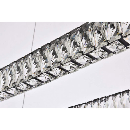 Elegant Pendant Light - Black, L 42" (3504D42L1BK)