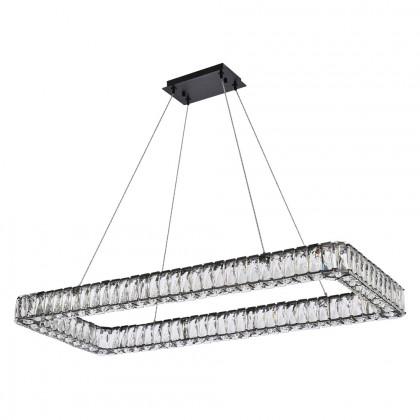 Elegant Pendant Light - Black, L 42" (3504D42L1BK)