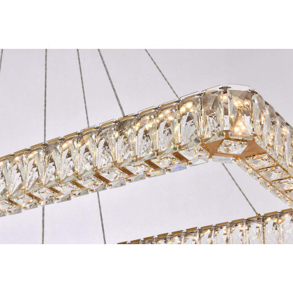 Elegant Pendant Light - Gold, L 42" (3504D42L1G)