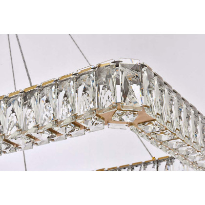 Elegant Pendant Light - Gold, L 42" (3504D42L1G)