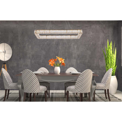 Elegant Pendant Light - Gold, L 42" (3504D42L1G)