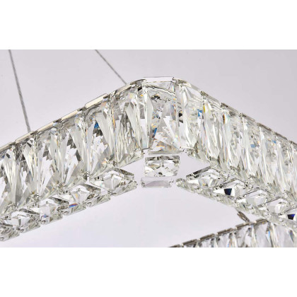 Elegant Pendant Light - Chrome, L 50" (3504D50L1C)
