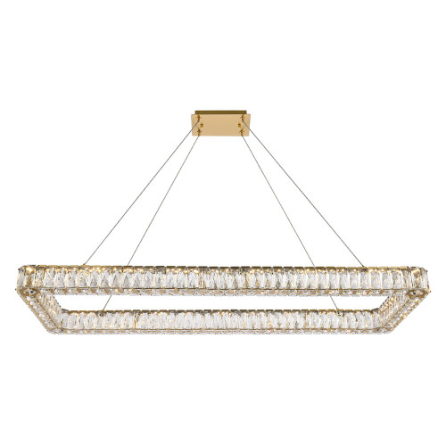 Elegant Pendant Light - Gold, L 50" (3504D50L1G)