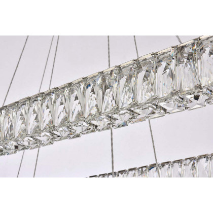 Elegant Pendant Light - Chrome, L 50", 2 Lights (3504G50L2C)