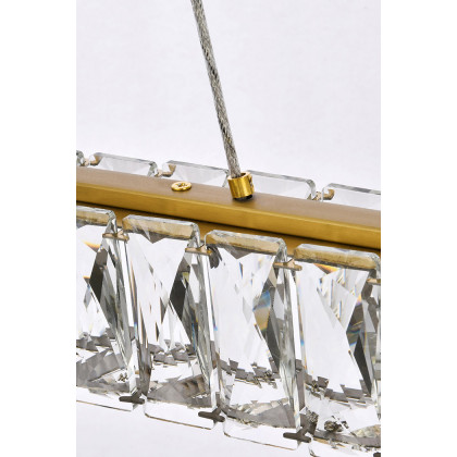 Elegant Pendant Light - Gold, L 50", 2 Lights (3504G50L2G)