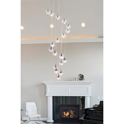Elegant Eren 1 Light Pendant - Chrome, L 20" (3505D20C)