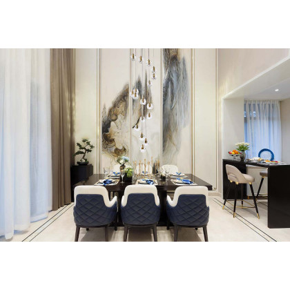 Elegant Eren 1 Light Pendant - Gold, L 20" (3505D20G)