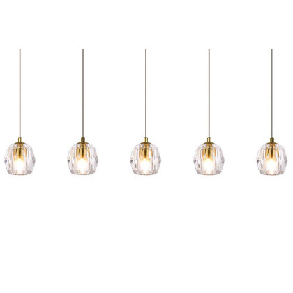 Elegant Eren 1 Light Pendant - Gold, L 32" (3505D32G)