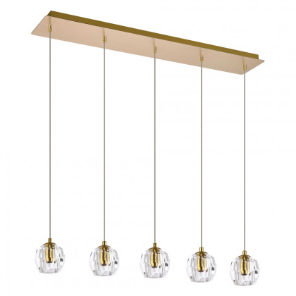 Elegant Eren 1 Light Pendant - Gold, L 32" (3505D32G)