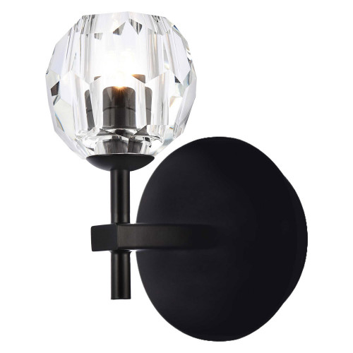 Elegant Wall Sconce - Black (3505W6BK)