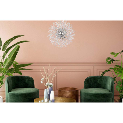 Elegant Pendant Light - Chrome, L 24" (3507D24C)