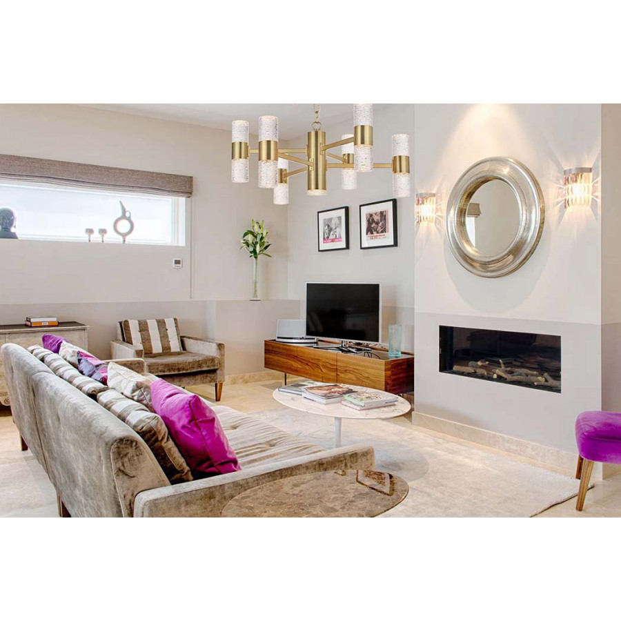 Elegant Pendant Light - Gold, L 26" (5200D26G)