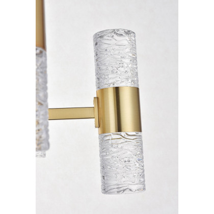 Elegant Pendant Light - Gold, L 26" (5200D26G)