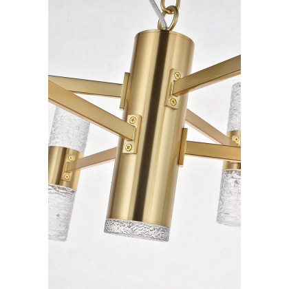 Elegant Pendant Light - Gold, L 26" (5200D26G)