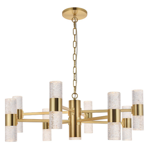 Elegant Pendant Light - Gold, L 32" (5200D32G)