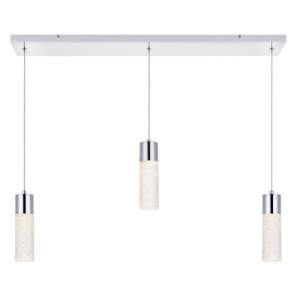 Elegant Pendant Light - Chrome, L 36" (5200D36C)