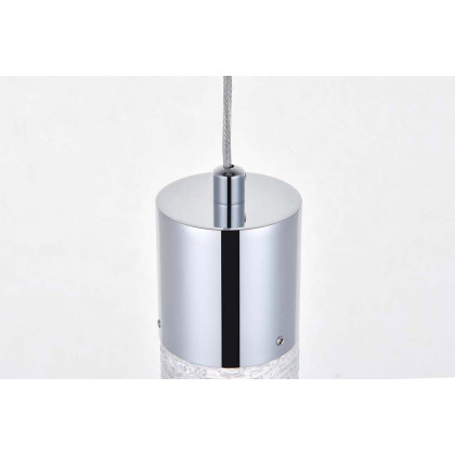 Elegant Pendant Light - Chrome, L 42" (5200D42C)