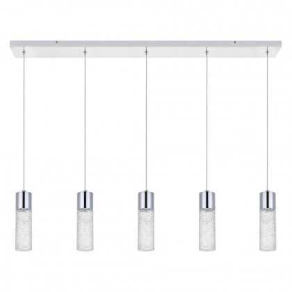 Elegant Pendant Light - Chrome, L 42" (5200D42C)