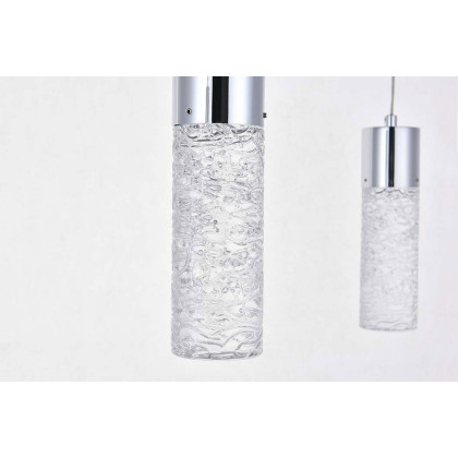Elegant Pendant Light - Chrome, L 42" (5200D42C)