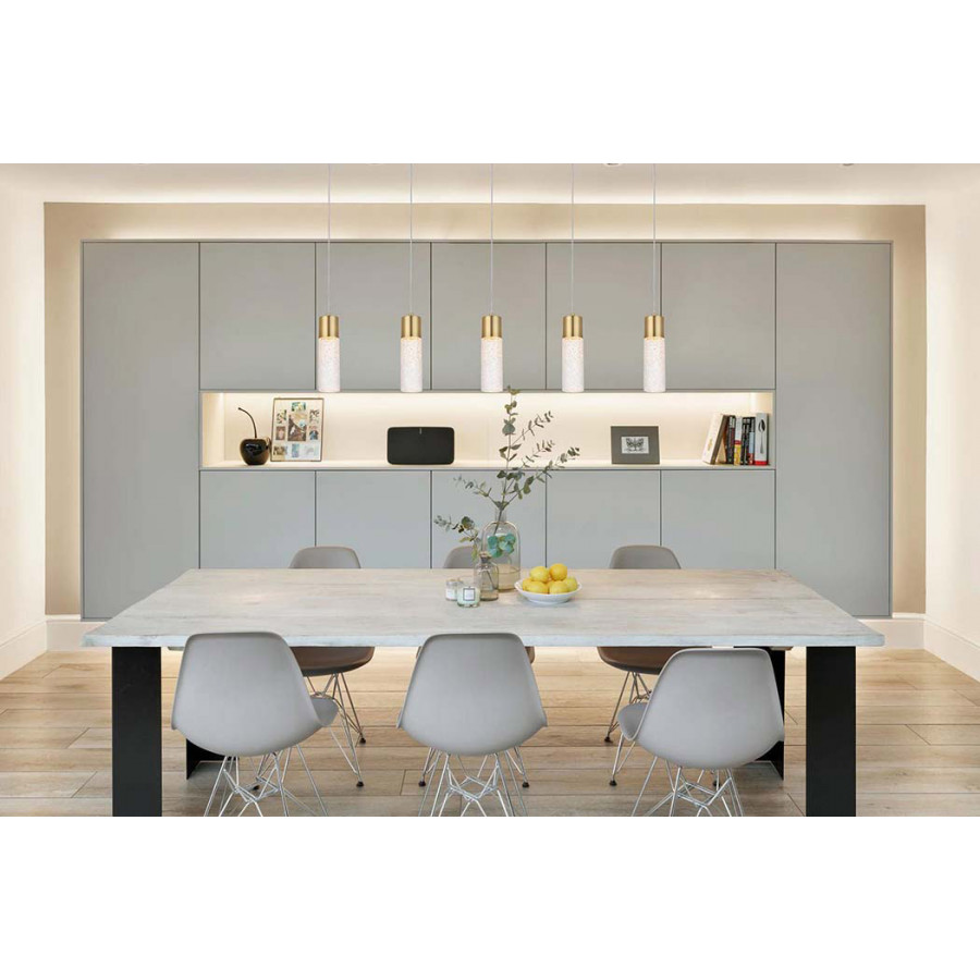 Elegant Pendant Light - Gold, L 42" (5200D42G)