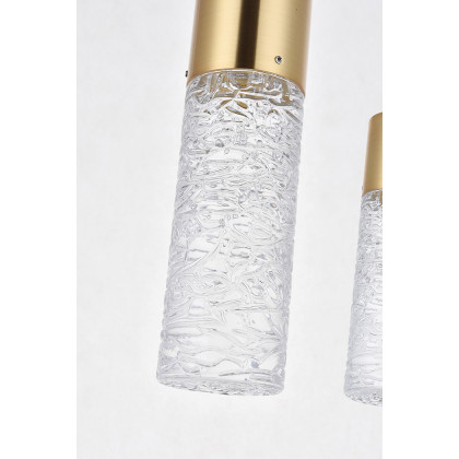 Elegant Pendant Light - Gold, L 42" (5200D42G)