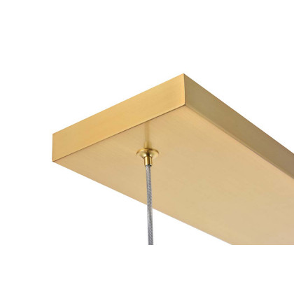 Elegant Pendant Light - Gold, L 42" (5200D42G)