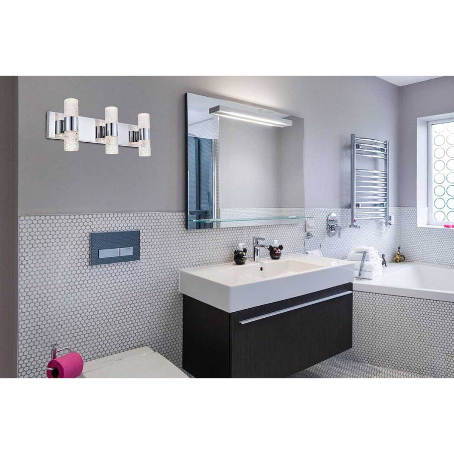 Elegant Wall Sconce - Chrome, L 24" (5200W24C)