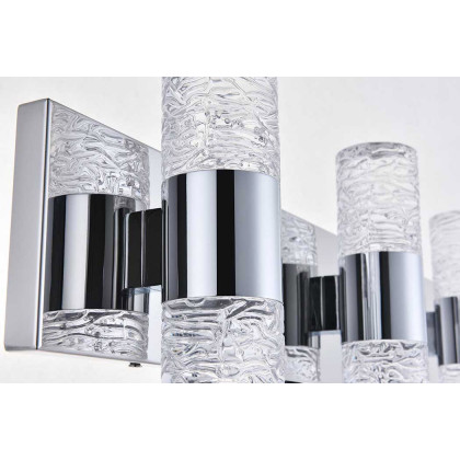 Elegant Wall Sconce - Chrome, L 24" (5200W24C)