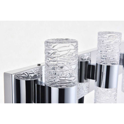 Elegant Wall Sconce - Chrome, L 24" (5200W24C)