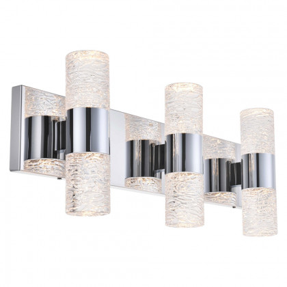 Elegant Wall Sconce - Chrome, L 24" (5200W24C)