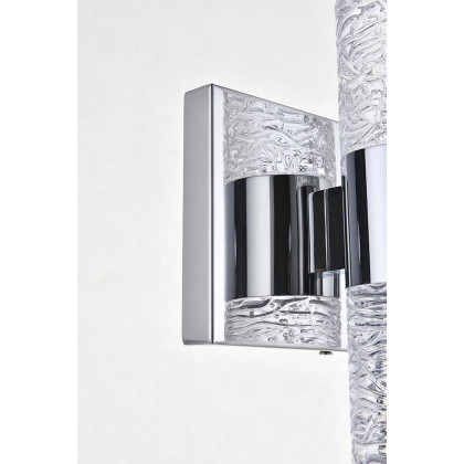 Elegant Wall Sconce - Chrome, L 24" (5200W24C)