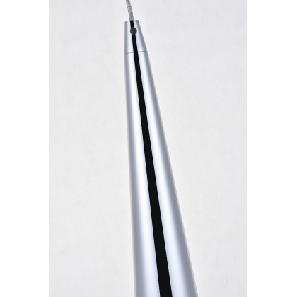 Elegant Pendant Light - Chrome, L 12" (5201D12C)