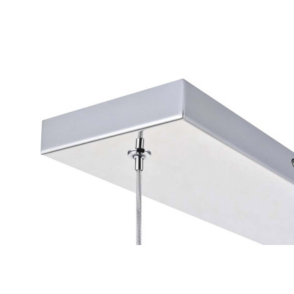 Elegant Pendant Light - Chrome, L 42" (5201D42C)