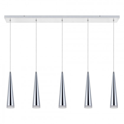 Elegant Pendant Light - Chrome, L 42" (5201D42C)