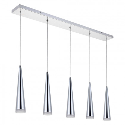 Elegant Pendant Light - Chrome, L 42" (5201D42C)