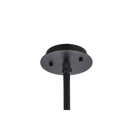 Elegant Pendant Light - Black, L 36" (6200D36BK)