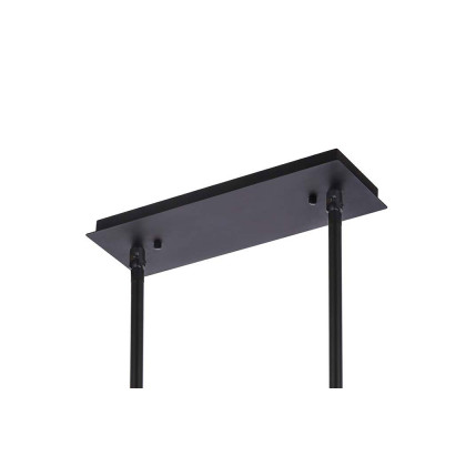 Elegant Chandelier - Black, L 30" (6200G30BK)