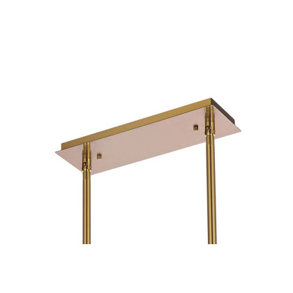 Elegant Chandelier - Satin Gold, L 36" (6200G36SG)
