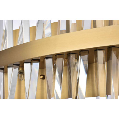 Elegant Wall Sconce - Satin Gold, L 24" (6200W24SG)