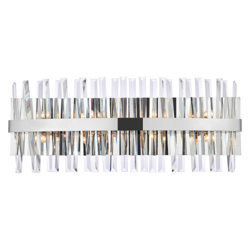Elegant Wall Sconce - Chrome, L 30" (6200W30C)