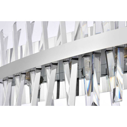 Elegant Wall Sconce - Chrome, L 36" (6200W36C)