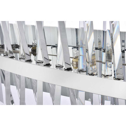 Elegant Wall Sconce - Chrome, L 36" (6200W36C)