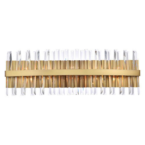Elegant Wall Sconce - Satin Gold, L 36" (6200W36SG)