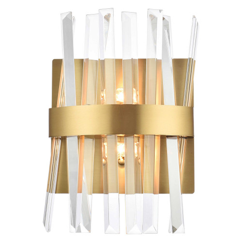 Elegant Wall Sconce - Satin Gold, L 8" (6200W8SG)